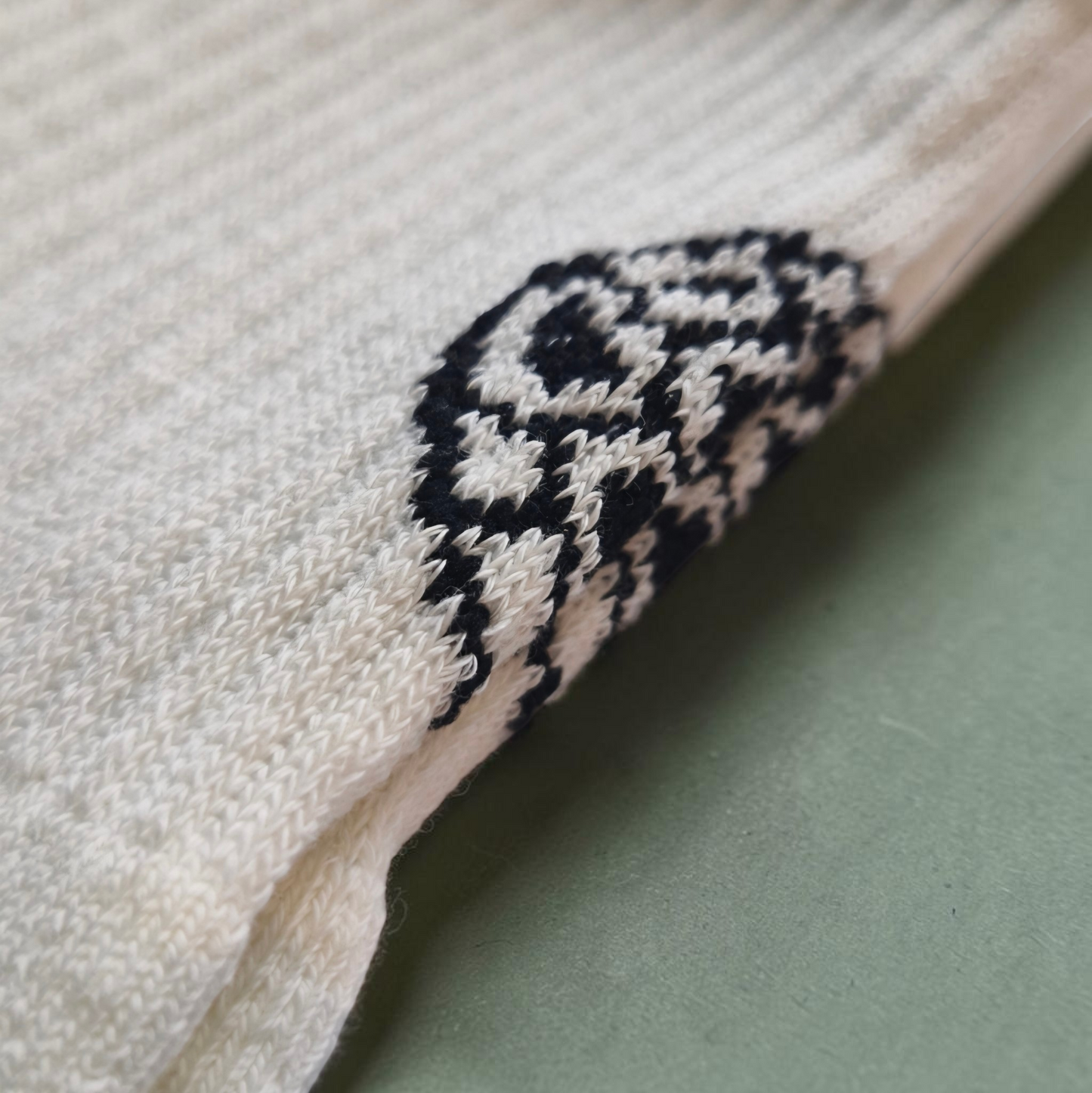 Chaussettes mi-mollet jacquard - The Turtle